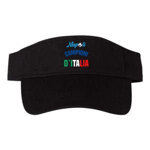 Campioni DItalia Napoli Tifosi Napoletani Valucap Bio-Washed Visor