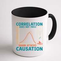Correlation Does Not Imply Causation Shark Attacks Ice Cream Gift Mug