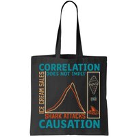 Correlation Does Not Imply Causation Shark Attacks Ice Cream Gift Bag