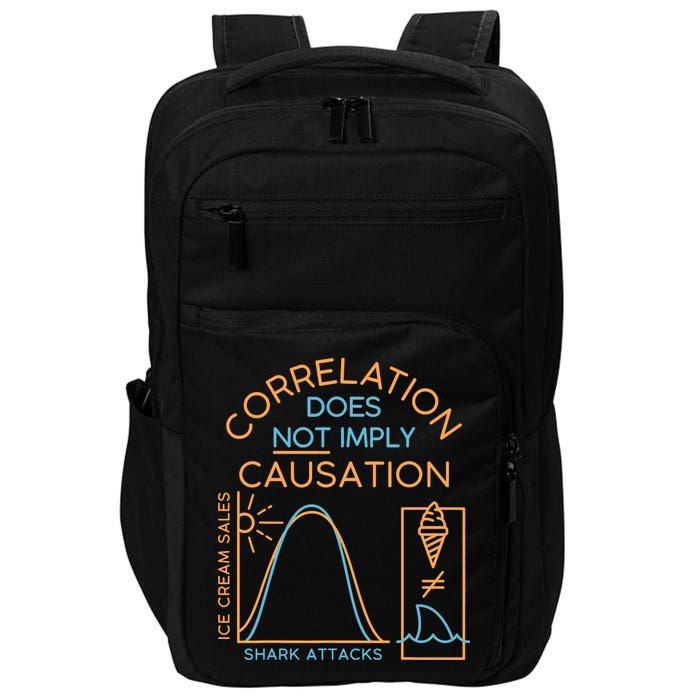 Correlation Does Not Imply Causation Impact Tech Backpack