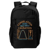 Correlation Does Not Imply Causation Backpack