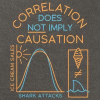 Correlation Does Not Imply Causation Cotton Canvas Backpack