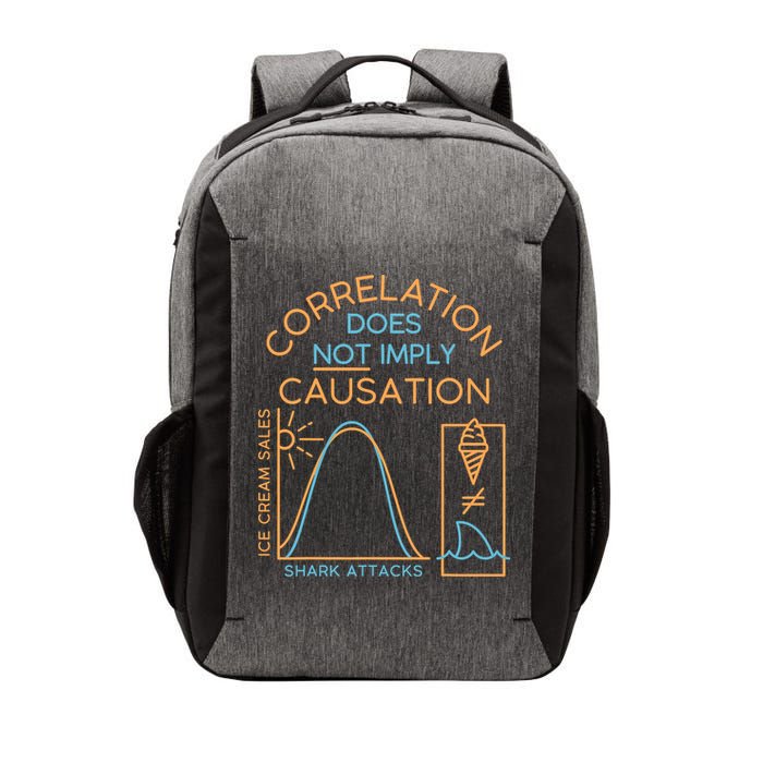 Correlation Does Not Imply Causation Vector Backpack