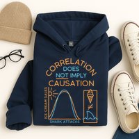Correlation Does Not Imply Causation Hoodie