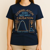 Correlation Does Not Imply Causation T-Shirt
