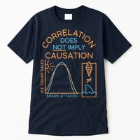 Correlation Does Not Imply Causation Tall T-Shirt