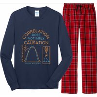 Correlation Does Not Imply Causation Long Sleeve Pajama Set