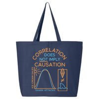 Correlation Does Not Imply Causation 25L Jumbo Tote