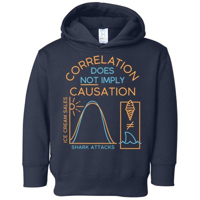 Correlation Does Not Imply Causation Toddler Hoodie