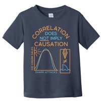 Correlation Does Not Imply Causation Toddler T-Shirt