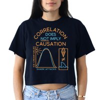 Correlation Does Not Imply Causation Crop Top
