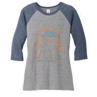 Correlation Does Not Imply Causation Women's Tri-Blend 3/4-Sleeve Raglan Shirt