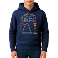 Correlation Does Not Imply Causation Kids Hoodie