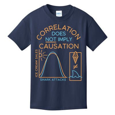 Correlation Does Not Imply Causation Kids T-Shirt