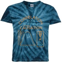 Correlation Does Not Imply Causation Kids Tie-Dye T-Shirt