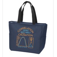 Correlation Does Not Imply Causation Zip Tote Bag