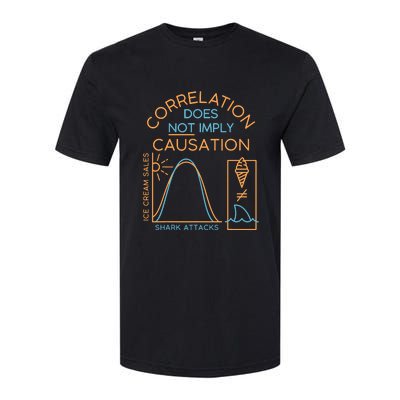 Correlation Does Not Imply Causation Softstyle CVC T-Shirt