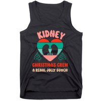 Christmas Dialysis Nephrology Nurse Tech Kidney Crew Tank Top