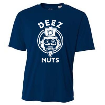 Christmas Deez Nuts Nutcracker Funny Cooling Performance Crew T-Shirt