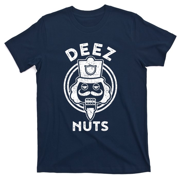 Christmas Deez Nuts Nutcracker Funny T-Shirt