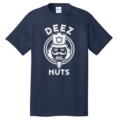 Christmas Deez Nuts Nutcracker Funny Tall T-Shirt