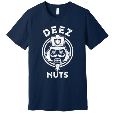 Christmas Deez Nuts Nutcracker Funny Premium T-Shirt