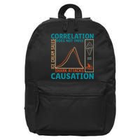 Correlation Does Not Imply Causation Shark Attacks Ice 16 in Basic Backpack