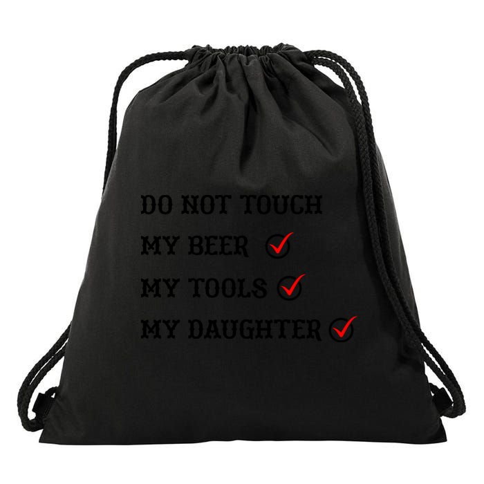 Cds Do Not Touch Drawstring Bag
