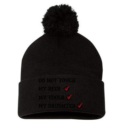Cds Do Not Touch Pom Pom 12in Knit Beanie