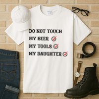 Cds Do Not Touch Tall T-Shirt