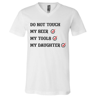 Cds Do Not Touch V-Neck T-Shirt