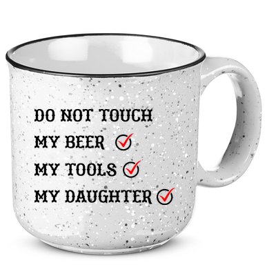 Cds Do Not Touch 15oz Campfire Ceramic Mug