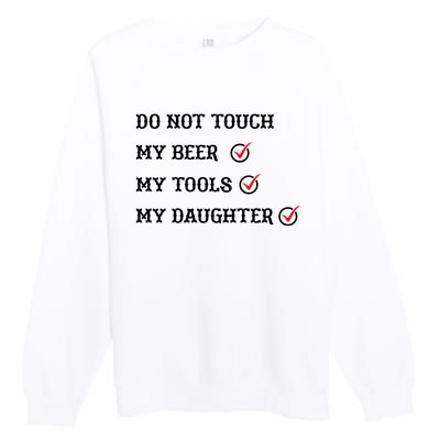 Cds Do Not Touch Premium Crewneck Sweatshirt