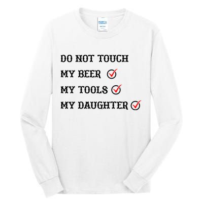 Cds Do Not Touch Tall Long Sleeve T-Shirt