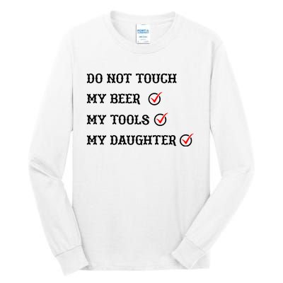 Cds Do Not Touch Tall Long Sleeve T-Shirt