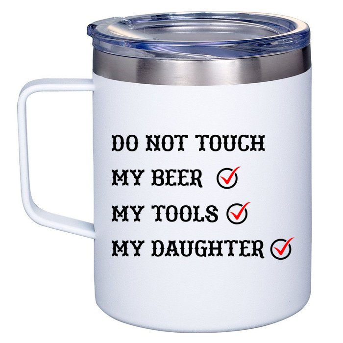 Cds Do Not Touch 12oz Stainless Steel Coffee Mug