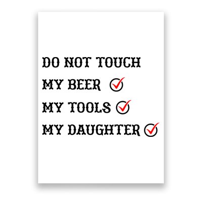 Cds Do Not Touch Poster