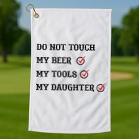 Cds Do Not Touch Golf Towel
