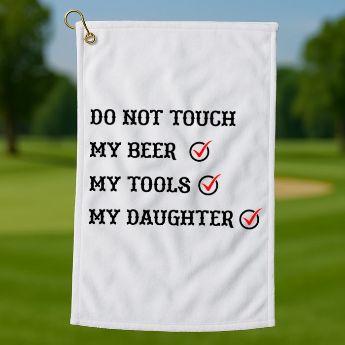 Cds Do Not Touch Golf Towel