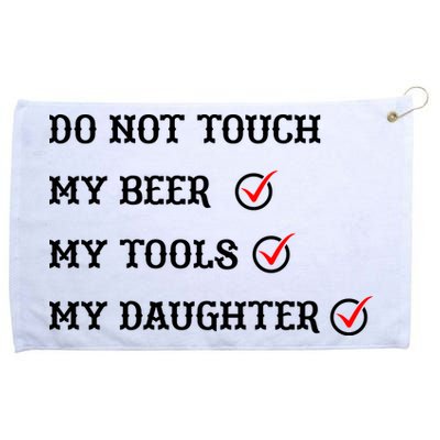 Cds Do Not Touch Grommeted Golf Towel