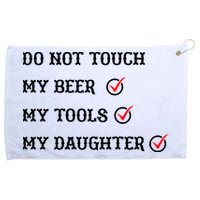 Cds Do Not Touch Grommeted Golf Towel
