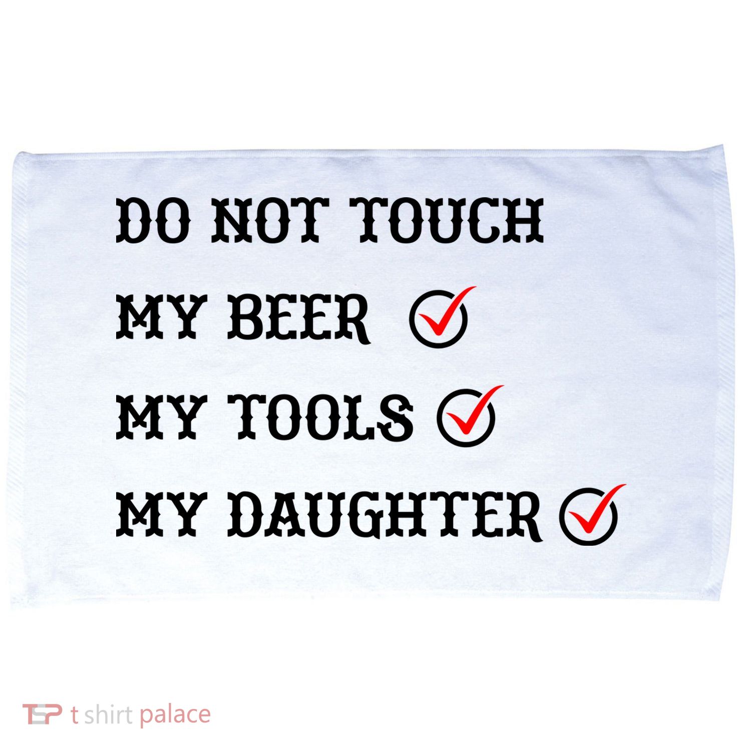 Cds Do Not Touch Microfiber Hand Towel
