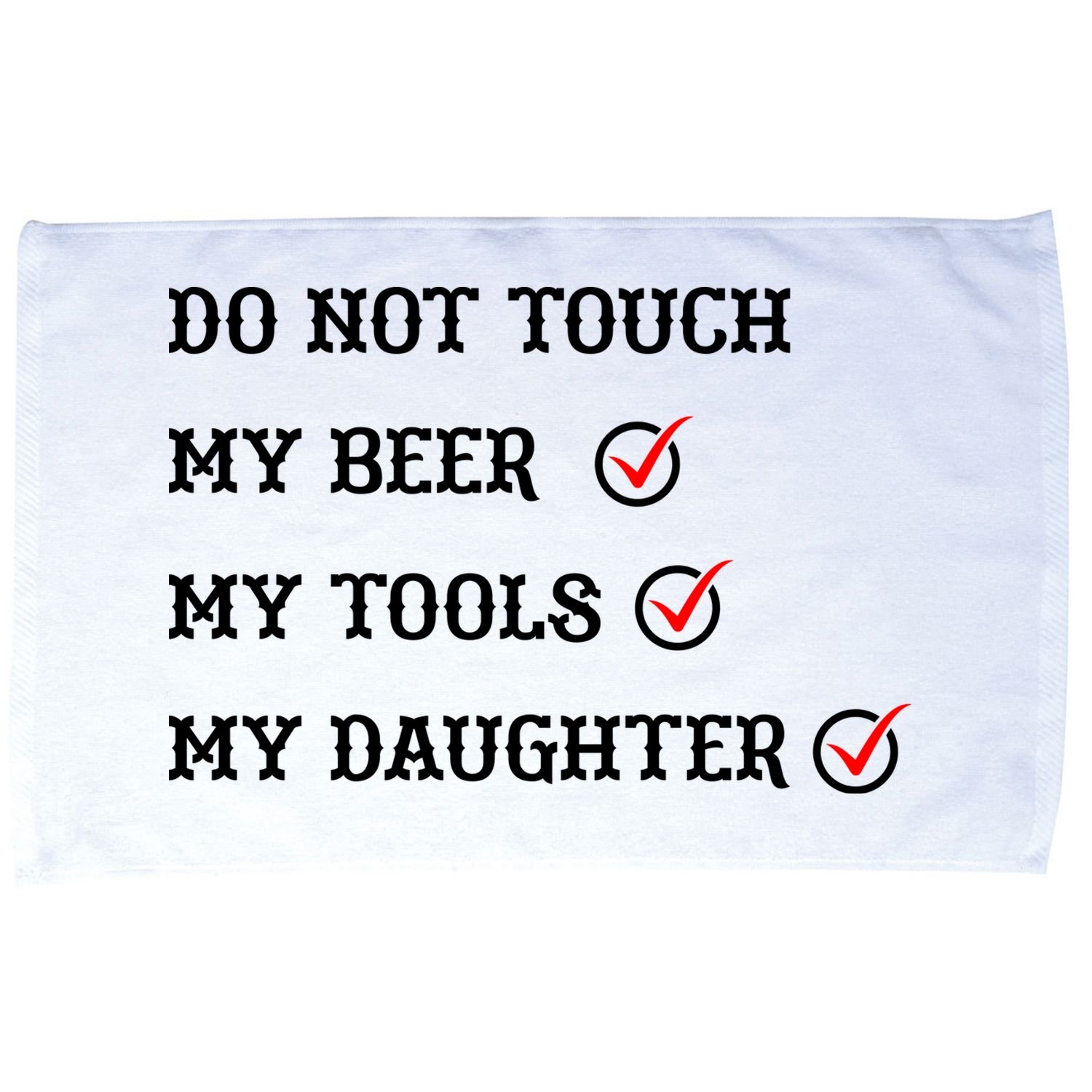 Cds Do Not Touch Microfiber Hand Towel