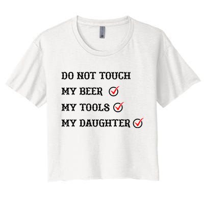Cds Do Not Touch Crop Top
