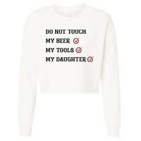 Cds Do Not Touch Cropped Pullover Crew