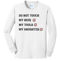 Cds Do Not Touch Kids Long Sleeve Shirt