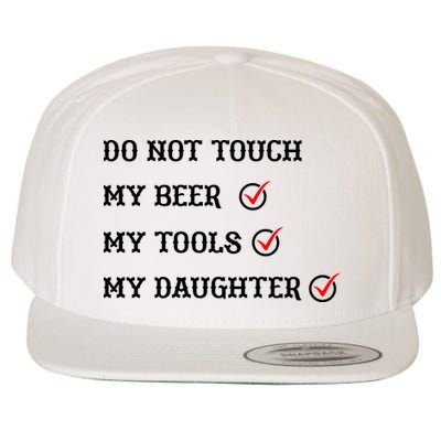 Cds Do Not Touch Wool Snapback Cap