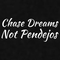Chase Dreams Not Pendejos Hustlers Dreamers Inspirational Ladies PosiCharge Tri-Blend Wicking Tank
