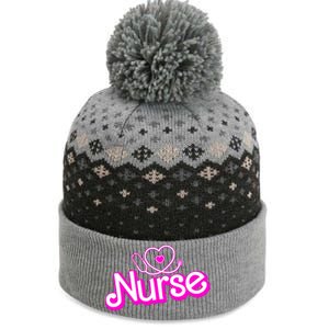 Cute Doll Nurse The Baniff Cuffed Pom Beanie