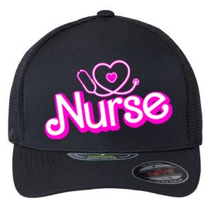 Cute Doll Nurse Flexfit Unipanel Trucker Cap